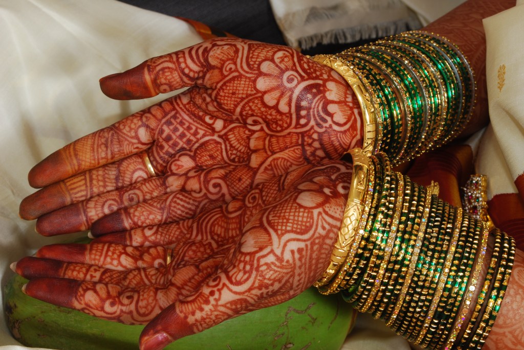 bride's hand